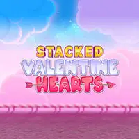 Stacked Valentine Hearts