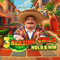 3 Blazing Chilis Hold & Win
